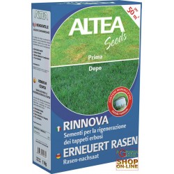 ALTEA RINNOVA SEMENTI PER LA RIGENERAZIONE DEI TAPPETI ERBOSI 1 Kg