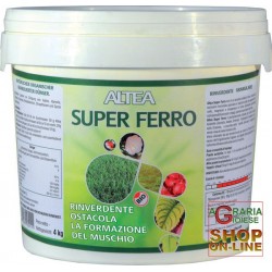 ALTEA SUPER FERRO RINVERDENTE ANTIMUSCHIO GRANULARE kg. 4