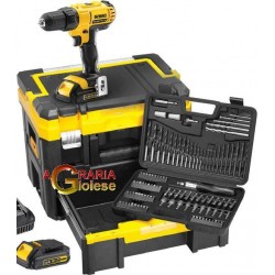 DEWALT TRAPANO AVVITATORE 14,4V DCK733C2T KIT 2 BATTERIE LITIO