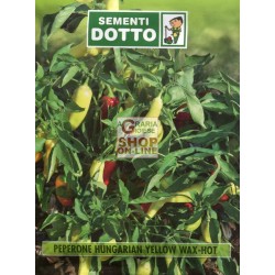 DOTTO BUSTE SEMI DI PEPERONCINO HUNGARIAN YELLOW WAX-HOT