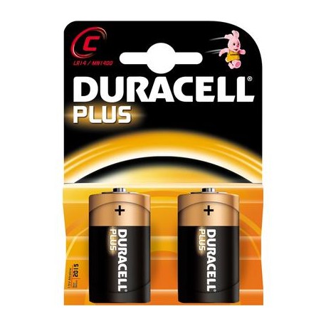 DURACELL BATTERIA ALCALINA MEZZA TORCIA BL. 2