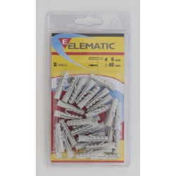 ELEMATIC BLISTER TASSELLI E 6 PZ. 30