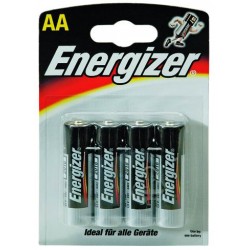 ENERGIZER PILE STD-ALCALINE STILO 4 PZ. LR6 E91