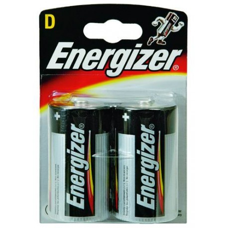 ENERGIZER PILE STD-ALCALINE TORCIA 2 PZ. LR20 E95