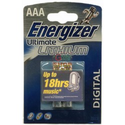 ENERGIZER PILE ULTIMATE-LITIO MINISTILO 2 PZ. L3