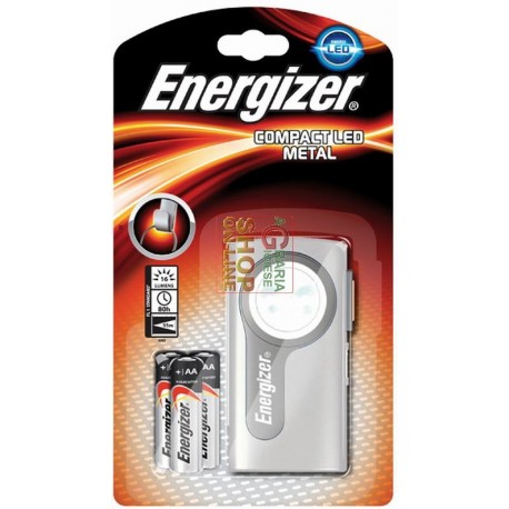 ENERGIZER TORCIA COMPACT LED METAL