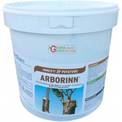 ARBORINN MASTICE PER INNESTI  E POTATURE CICATRIZZANTE PROTETTIVO PROFESSIONALE KG. 5