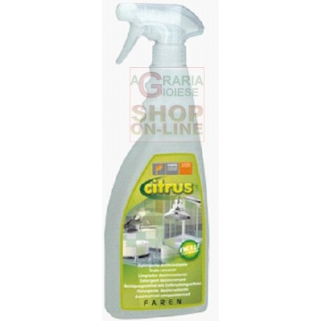 FAREN SPRAY DETERGENTE CITRUS DISINCROSTANTE PER RUBINETTI E