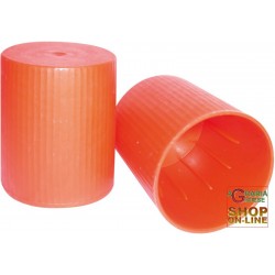 Capsule termoretraibili rosse 33x55 mm 100 pz