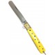 FRARACCIO COLTELLO DA TASCA MANICO GIALLO TARTARUGATO CM. 15