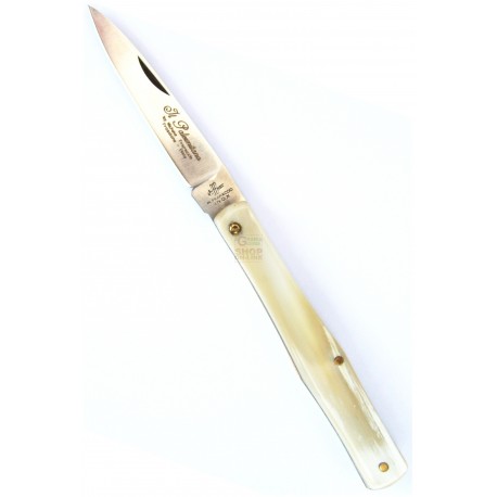 Fraraccio coltello sfilato palermitano manico corno cm. 15 cod.