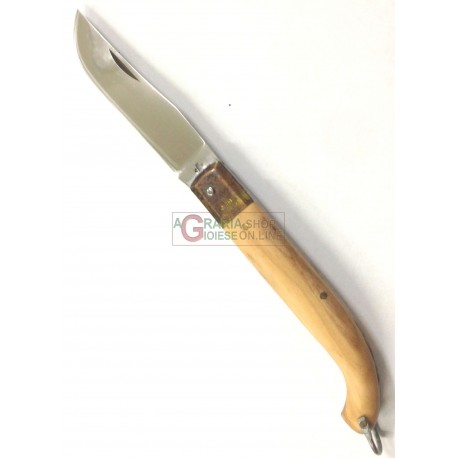 FRARACCIO COLTELLO ZUAVO MANICO IN LEGNO DI OLIVO CM. 15