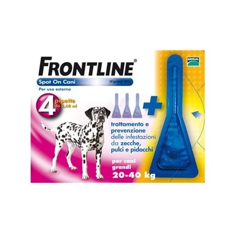 FRONTLINE SPOT-ON 20 - 40 KG. 4 PIPETTE