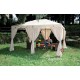 GAZEBO IN ACCIAIO ARMONIA YF-3246 MT.3 X 4