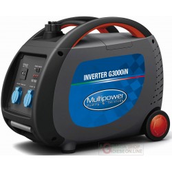 GENERATORE AD INVERTER PORTATILE PROFESSIONALE MULTIPOWER