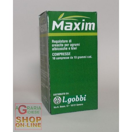 GOBBI MAXIM FITO REGOLATORE DI CRESCITA TUBETTO GR. 100