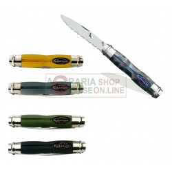 AUSONIA COLTELLO ROBINSON CON DOPPIA LAMA SURVIVAL