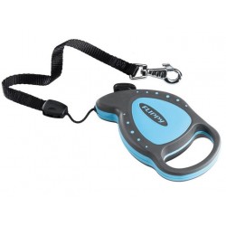 GUINZAGLIO PER CANI AUTOMATICO FLIPPY DE LUXE TAPE LARGE BLU