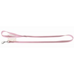 GUINZAGLIO PER CANI IN NYLON ROSA CM. 2,5 X 120 FUSSDOG