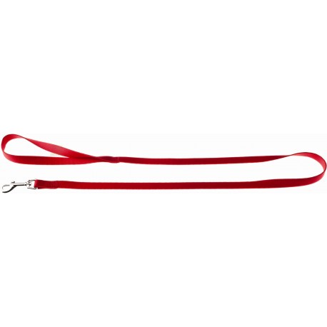 GUINZAGLIO PER CANI IN NYLON ROSSO CM. 1,5 X 120 FUSSDOG