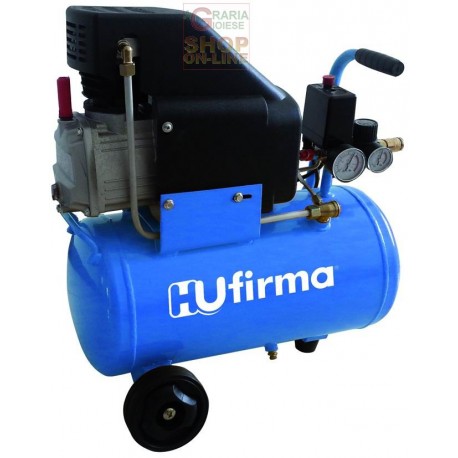 HUFIRMA COMPRESSORE 230V HUCAF-24L 1 CILINDRO DIRETTO HP. 2 LT.