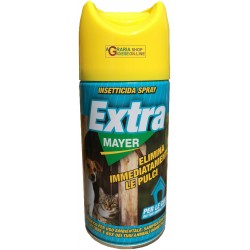 INSETTICIDA SPRAY EXTRA MAYER ELIMINA IMMEDIATAMENTE LE PULCI