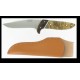 KEEN BLADES COLTELLO A LAMA FISSA CON MANICO IN LEGNO CM. 24