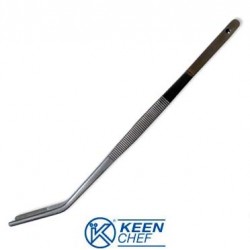 KEEN CHEF PINZA CURVE DA CUCINA IN ACCIAIO INOX CM. 30 KCH PC30C