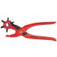 KNIPEX PINZA FUSTELLATRICE VERNICIATA A POLVERE DI COLORE ROSSO