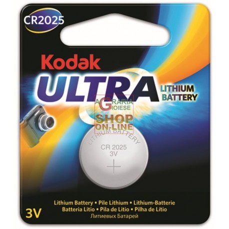 KODAK BATTERIA ULTRA SPECIAL LITHIUM KCR2025