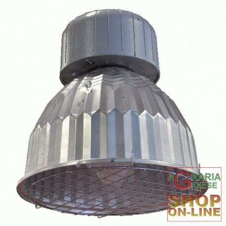 LAMPADA ALOGENA RIFLETTORE INDUSTRIALE A SOFFITTO USATO