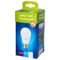 Lampada Goccia Airam Finland a led E27 watt. 6,5 per crescita