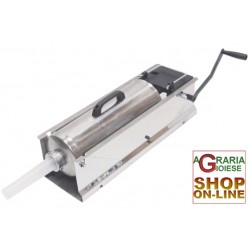 LEONARDI INSACCATRICE PER SALUMI INOX MAXIM 2 VELOCITA KG. 10