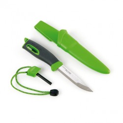 LIGHT MY FIRE COLTELLO SPORTIVO MANICO VERDE A LAMA FISSA LMF FK GR