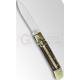 LINDER COLTELLO A SCATTO MANICO IN OTTONE E LEGNO 305120