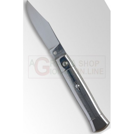 Acquista COLTELLO A SCATTO LAMA INOX MANICO PERLA