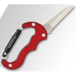 LINDER COLTELLO KERSHAW CARABINER MINI ROSSO 471021