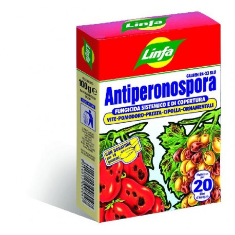 LINFA ANTIPERONOSPORA FUNGICIDA SISTEMICO E DI COPERTURA GR. 100