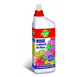 LINFA CONCIME LIQUIDO ROSE E ARBUSTI DA FIORE  LT. 1