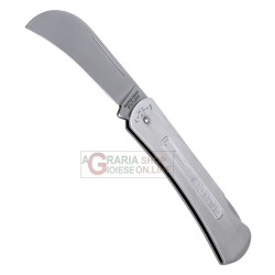 BAHCO COLTELLO CHIUDIBILE PER GIARDINAGGIO IN ACCIAO INOX LAMA A GANCIO CM. 17