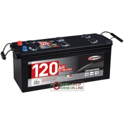 LONGLIFE BATTERIA PER AUTO 120Ah SIGGILLATA SENZA MANUTENZIONE