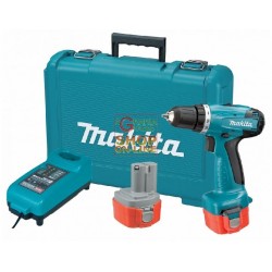 MAKITA 6271DWPE TRAPANO AVVITATORE CON DUE BATTERIE DA 12V 1,3Ah