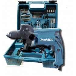 MAKITA TRAPANO ELETTRICO A PERCUSSIONE CON KIT VALIGETTA Mod.