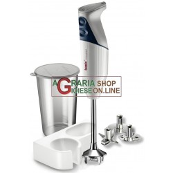 BAMIX MONO SILVER FRULLATORE MIXER AD IMMERSIONE WATT. 180 CON KIT